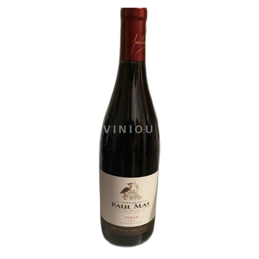 Vin Rouge sec Syrah Château Conas 2022 France Languedoc AOC