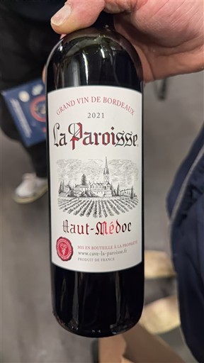Burdeos Haut-Médoc Grand Cru La Paroisse 2021