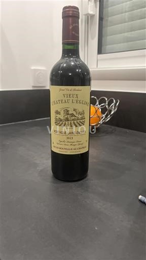 Bordeaux Montagne-saint-émilion Château Vieux L'église 2015