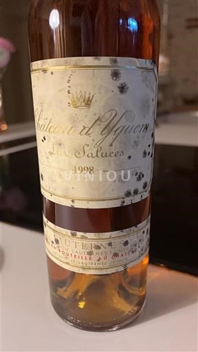 Bordeaux Sauternes Château Yquem 1998
