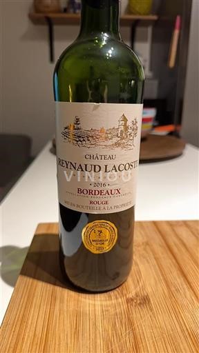 Bordeaux Château Reynaud Lacoste 2016