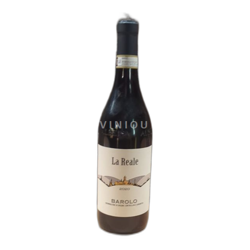Vin Rouge sec La Reale 2020 Italie Piémont Barolo DOCG