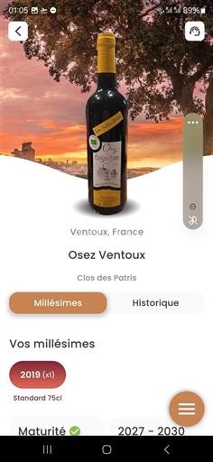 Rona dolina Ventoux Clos Des Patris Osez Ventoux 2019