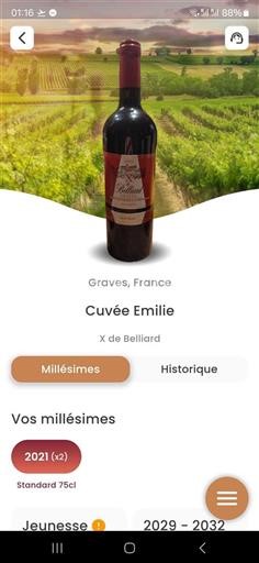 Bordéus Graves X De Belliard Emilie 2021