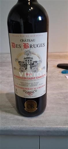 Bordéus Puisseguin-saint-émilion Château Des Bruges 2021