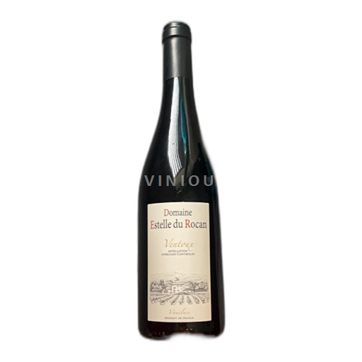 Vin Rouge sec Domaine Estelle du Rocan Non millésimé France Vallée du Rhône Ventoux AOC