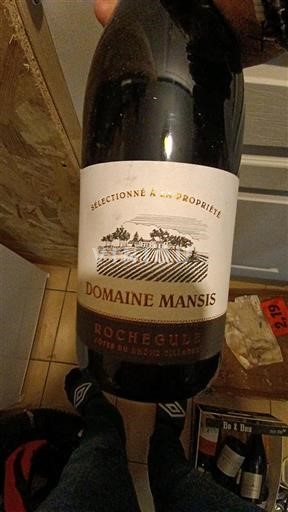 Rhône-dalen Côtes-du-Rhône-Villages Domaine Mansis Rochegude Ikke årgangsbestemt