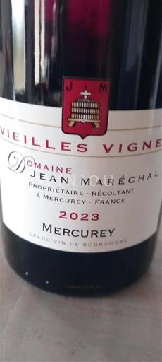 Bourgondië Mercurey Grand Cru Domaine Jean Maréchal Vieilles Vignes 2023
