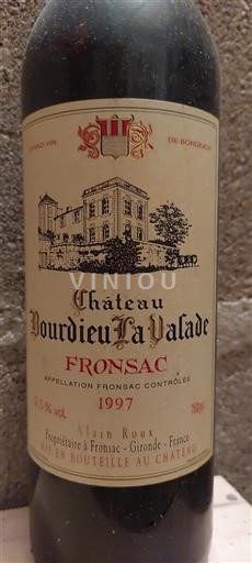 Bordéus Fronsac Château Bourdieu La Valade 1997