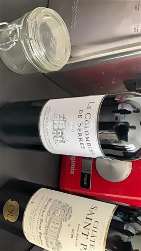 Bordéus Montagne-saint-émilion Le Colombier De Serres 2017