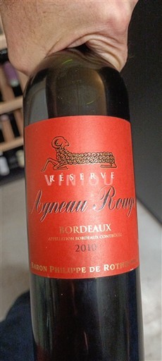 Burdeos Bordeaux Baron Philippe De Rothschild Réserve Agneau Rouge 2010