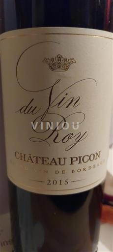 Burdeos No especificado Grand Cru Château Picon 2015