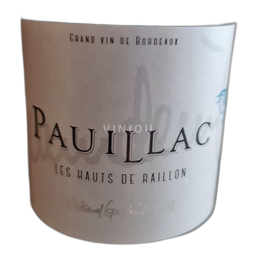 Burdeos Pauillac Les Hauts De Raillon Sin añada