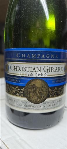 Champagne Nespecifikováno Christian Girard & Fils Neročník