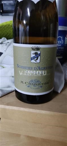 Thung lũng Rhône Condrieu M. Chapoutier Schistes d'Agrumes 2019