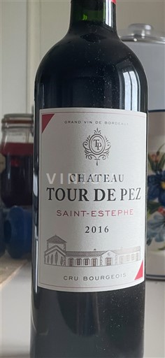 Bordeaux Saint-Estèphe Cru Bourgeois Château Tour De Pez 2016