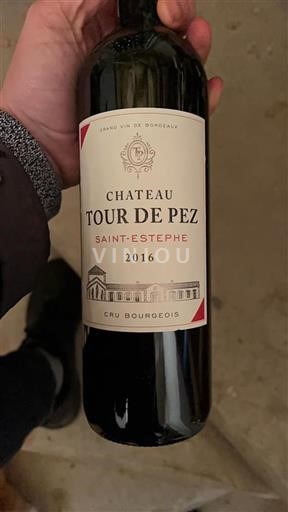 Bordeaux Saint-Estèphe Cru Bourgeois Château Tour De Pez 2016