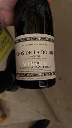Bourgogne Cận-sơn Grand Cru Domaine Marchand Freres 2020