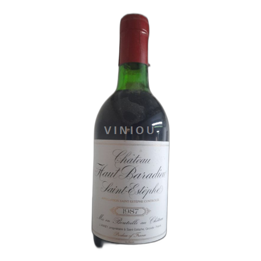 Bordeaux Saint-Estèphe Château Haut Baradieu Non Millésimé
