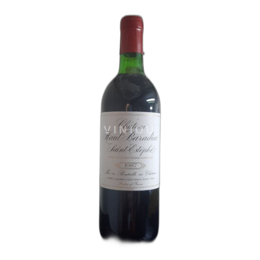 Bordeaux Saint-Estèphe Château Haut Baradieu Ikke årgangsbestemt