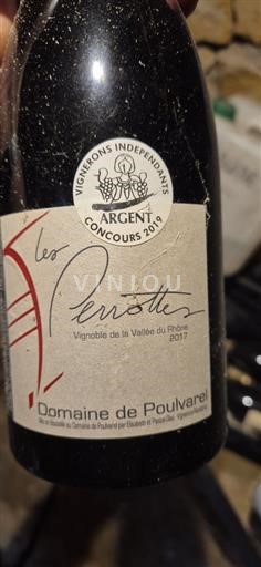 Rhônen laakso Määrittelemätön Domaine Poulvarel Les Perrottes 2017