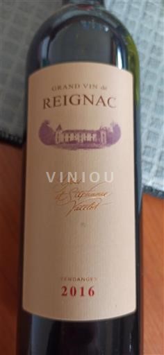 Burdeos Bordeaux Château Reignac 2016