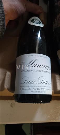 Vin Rouge sec Louis Latour 2018 France Bourgogne Maranges AOC Grand Cru