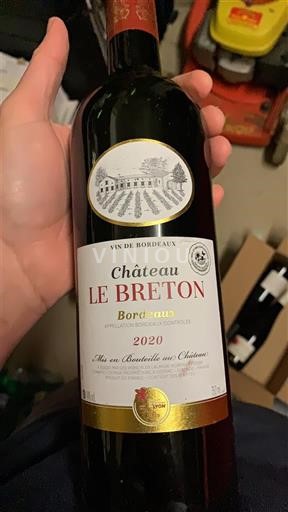 Bordeaux Château Le Breton 2020