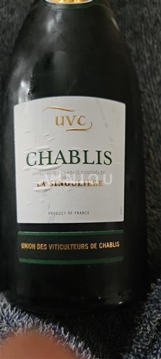 Bourgogne Chablis Union Des Viticulteurs De Chablis La Singulière Ikke årgangsbestemt