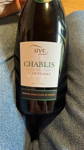 Bourgogne Chablis Union Des Viticulteurs De Chablis La Singulière Ikke årgangsbestemt