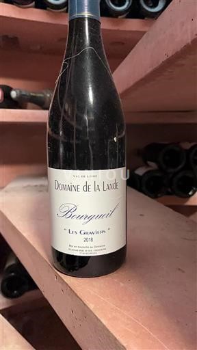 Loiredalen Bourgueil Domaine La Lande Les Graviers 2018