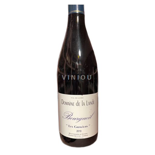 Loiredalen Bourgueil Domaine La Lande Les Graviers 2019