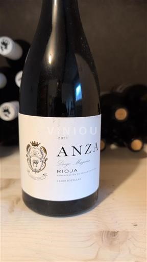 Vin Rouge sec Anza Diego Magaña 2021 Espagne La Rioja Rioja DO