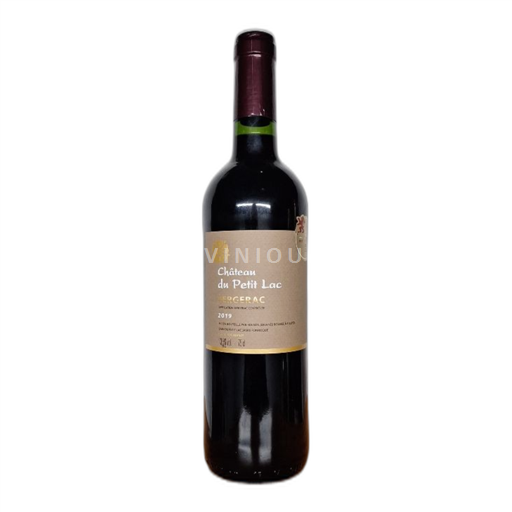 Vin Rouge sec Château Petit Lac 2019 France Sud-Ouest Bergerac AOC