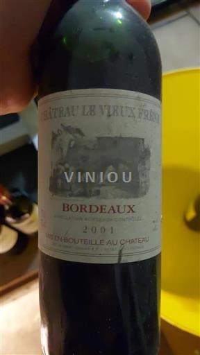 Bordeaux Le Vieux Frêne 2001