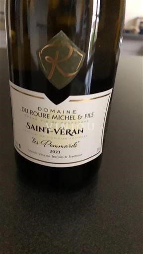 Borgogna Saint-Véran Domaine Roure Michel & Fils Les Pommards 2023