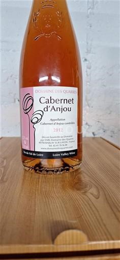Loirevallei Cabernet d'Anjou Domaine Des Quarres 2012