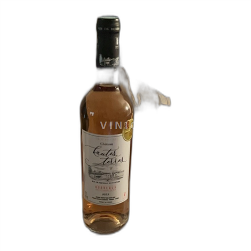 Vin Rosé sec Château Hautes Terres 2023 France Bordeaux AOC