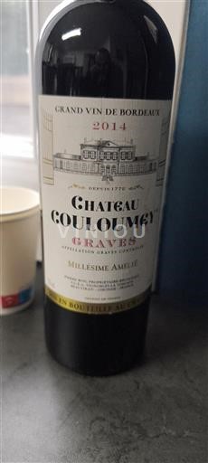 Bordeaux Graves Château Coulainey Millésime Amélie 2014