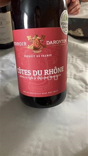 Rhônetal Côtes du Rhône Terroir Daronton Ohne Jahrgang