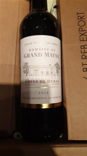 Lounais-Ranska Côtes-de-duras Domaine Grand Mayne 2010