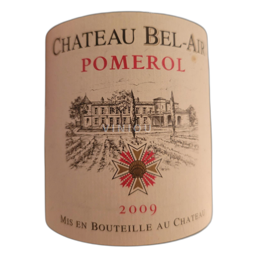 Bordeaux Pomerol Chateau Bel-Air 2009