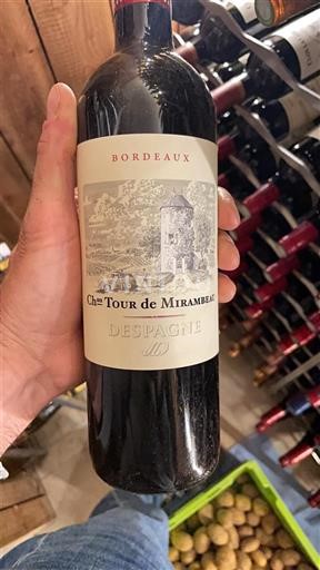 Bordeaux Grand Cru Château Tour De Mirambeau 2020