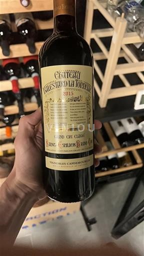 Bordeaux Saint-Émilion Grand Cru Grand Cru Balestrand La Tonetïde 2015