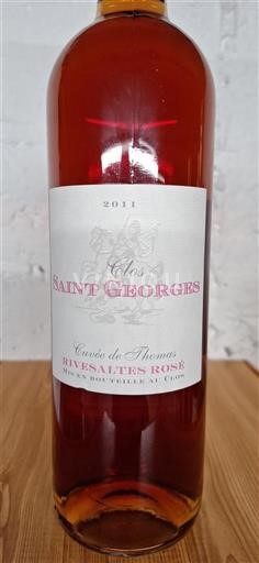 Roussillon Rivesaltes Clos Saint Georges de Thomas 2011