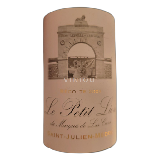 Burdeos Saint-Julien Clos Leoville Las Cases Le Petit Lion du Marquis de Las Cases 2009