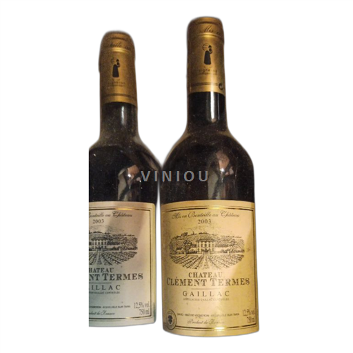 Sudoeste Gaillac Château Clément Termes 2003