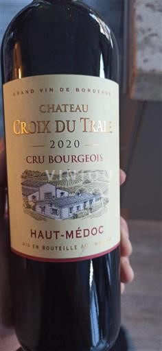 Burdeos Haut-Médoc Cru Bourgeois Château Croix Du Trale 2020