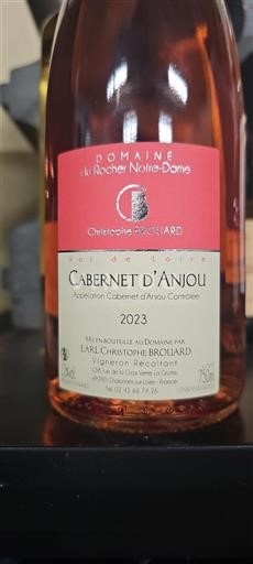 Údolí Loiry Cabernet d'Anjou Domaine Rocher Notredame 2023
