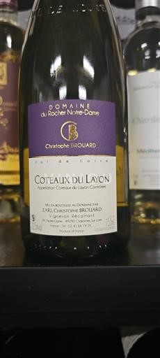 Údolí Loiry Coteaux-du-Layon Domaine Rocher Notredame 2023
